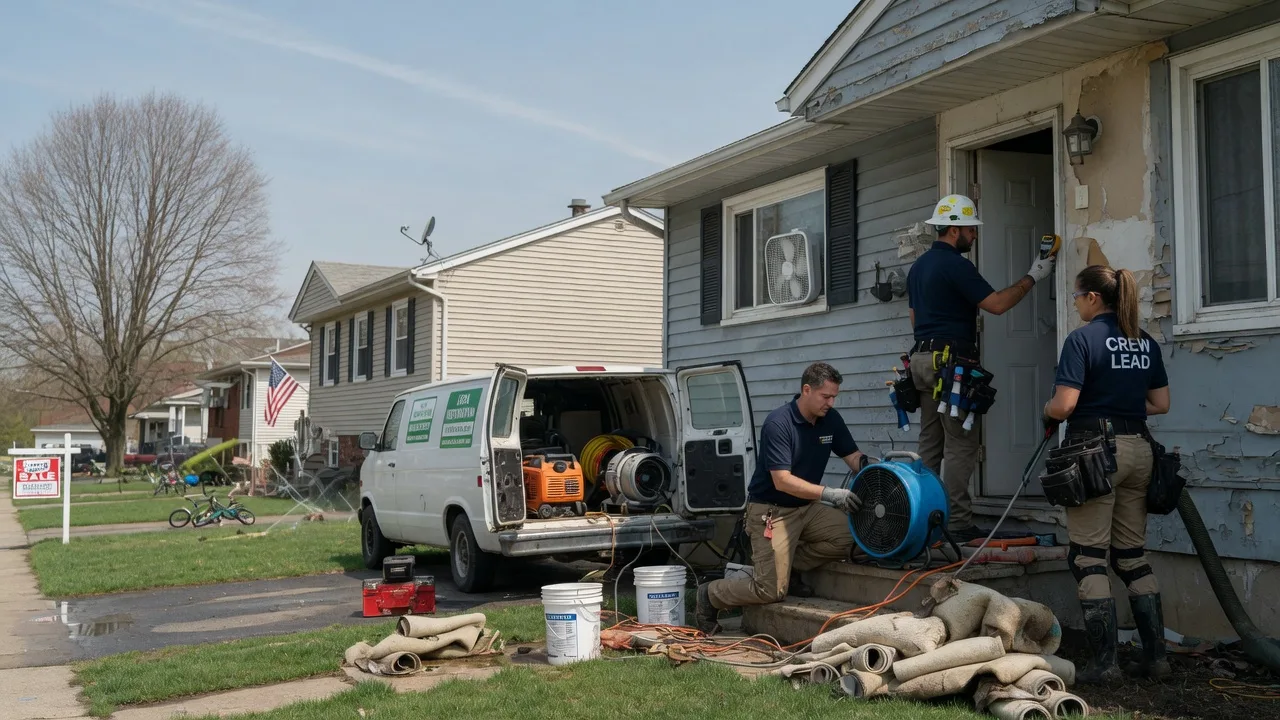 Flood Cleanup in Whitesville, KY near me