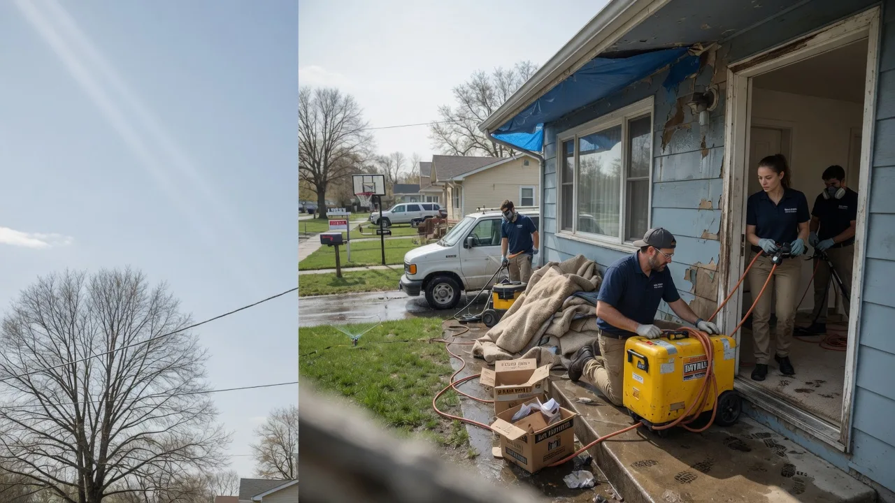 Basement Flood Cleanup in Whitesville, KY near me